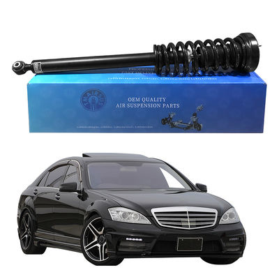 Conjunto do suporte do amortecedor da mola de bobina da parte traseira A2213205713 SEM o sensor para Mercedes Benz W221