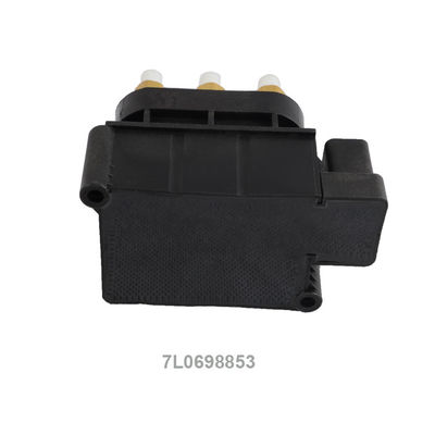Bloco de válvula de suspensão de ar de plástico para Audi Q7 Touareg Cayenne Panamera  XC90 Hyundai Kia