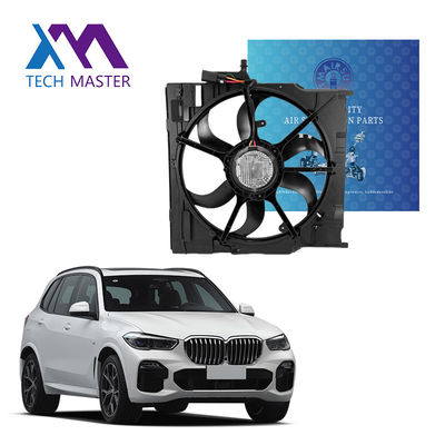 Tech Master 12V Construído em fusível Radiador Elétrico Ventilador de refrigeração de automóveis para BMW X5 E70