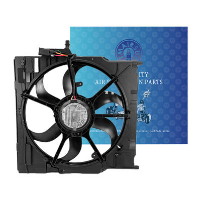 Tech Master 12V Construído em fusível Radiador Elétrico Ventilador de refrigeração de automóveis para BMW X5 E70