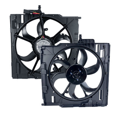 Tech Master 12V Construído em fusível Radiador Elétrico Ventilador de refrigeração de automóveis para BMW X5 E70