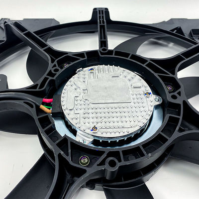 Radiador elétrico de ventilador de arrefecimento automático de 12 V com fusível incorporado para BMW X5 E70
