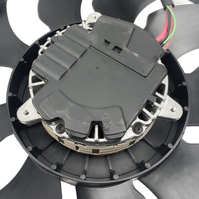 Ventilador de refrigeração elétrico do radiador de carro AUDI Q7 12V com fusível incorporado