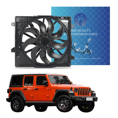 Sistema de arrefecimento do radiador de 600W com ventoinha de arrefecimento de fio longo para Jeep Wrangler JL2.0L