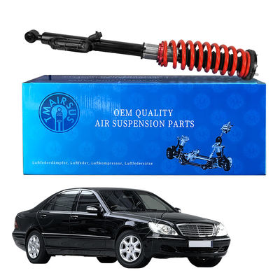 Mercedes W220 traseiro Kit de cobertura de moagem de moagem de moagem de moagem de moagem de moagem com anúncios e choque de moagem de moagem de moagem ajustável