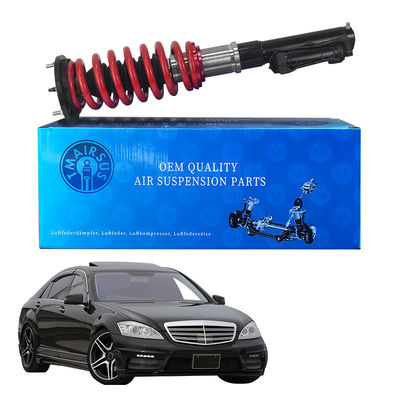 Air Spring To Coil Spring Coversion Kit Com Anúncios E Adjustavel Frente Mercedes W221 Coil Spring Shock