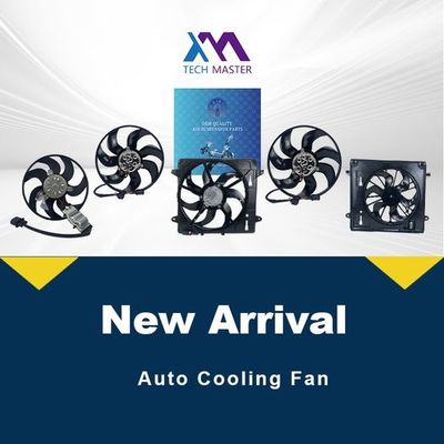 100% testado antes de enviar os ventiladores elétricos de arrefecimento do radiador do carro para Range Rover Sport 13 2014-2017