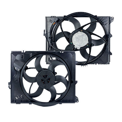 Motor de ventilador de resfriamento de ar de tipo de mola para BMW Série 3 2005-2012 Radiador de 2,0L Ventilador de resfriamento de ventilador principal e auxiliar 17427523259 17117590699