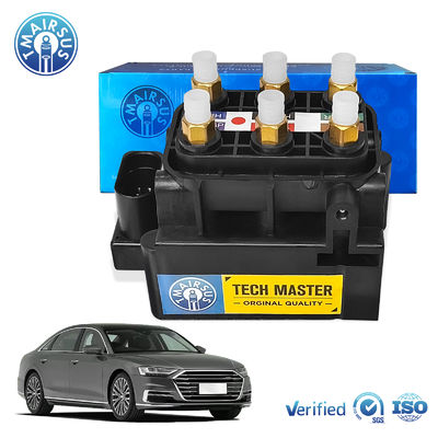 Bloco de válvula de solenoide de suspensão aerática 4F0616013 4Z7616013 Para Audi A8D3 A6C6 A6C5 Bentley GT Fly Spur Bloco de válvula de suspensão de ar