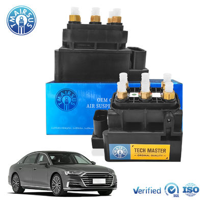 Bloco de válvulas para Audi A6C7 A8D4 Bentley Mulsanne Válvula solenoide 4H0616013 4G0616005C 4H0616005C Componente de suspensão de ar Compressor de bomba Partes