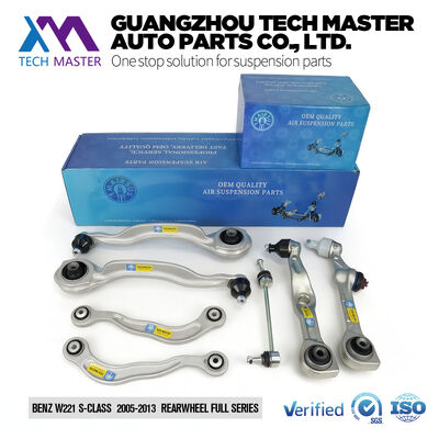 Braços de controle de suspensão traseira, links e juntas esféricas série completa para Mercedes-Benz S-Class (W221) 2005-2013