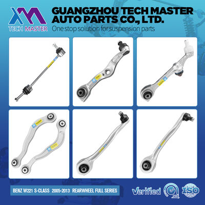 Braços de controle de suspensão traseira, links e juntas esféricas série completa para Mercedes-Benz S-Class (W221) 2005-2013