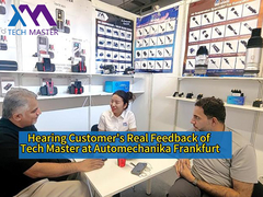 Os clientes da Automechanika Frankfurt estão loucos com o Tech Master