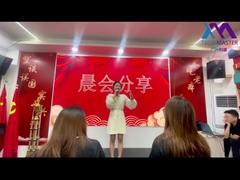 Reunião matinal para animar