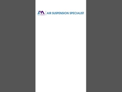 Seção Vista do amortecedor da suspensão dianteira de ar para BENZ W166 1663201313