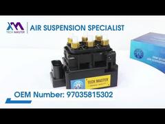 Blocos de válvulas de suspensão a ar Tech Master TMAIRSUS para Audi Q7, Touareg, Cayenne Panamera XC90 Hyundai