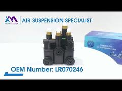 Blocos de válvulas de suspensão a ar traseira Tech Master TMAIRSUS para Range Rover L405 L494 L462 LR5 L560 Velar