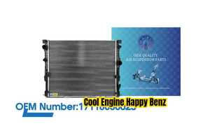 RADIADOR BMW COMPATÍVEL COM 5 G30 6 GT G32 7 G11 G12 17118686025