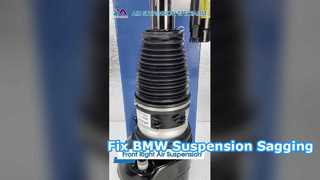 Suporte de suspensão pneumática Tech Master TMAIRSUS para BMW G11 G12 Série 7
